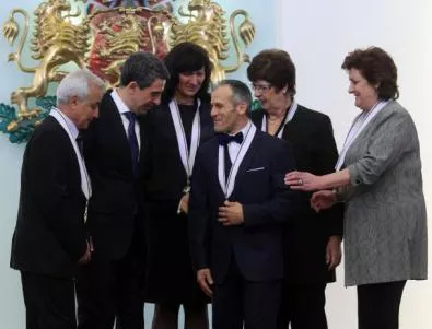Пет български спортни легенди получиха орден 