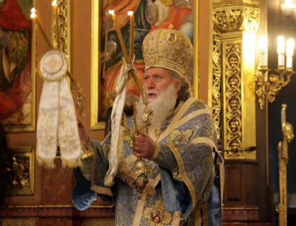 Първа литургия на новия български патриарх