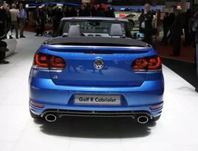 VW показа нов стар Golf R Cabriolet