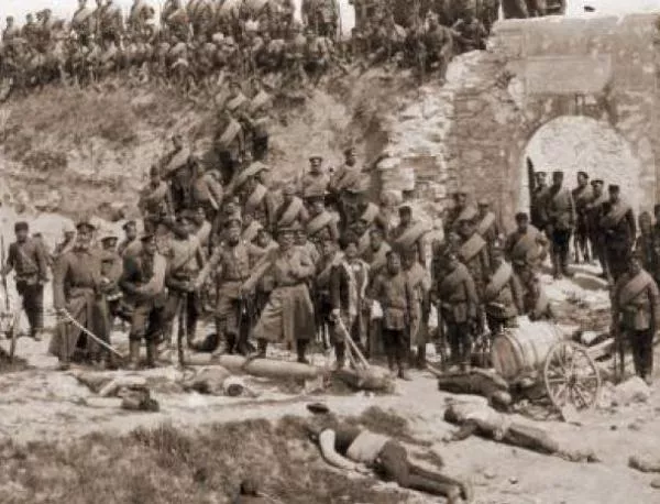 Българската армия превзема Одрин