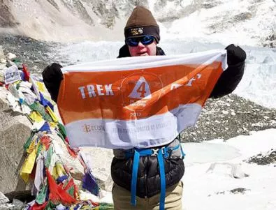 Тийнейджър със синдрома на Даун постави рекорд на Еверест 