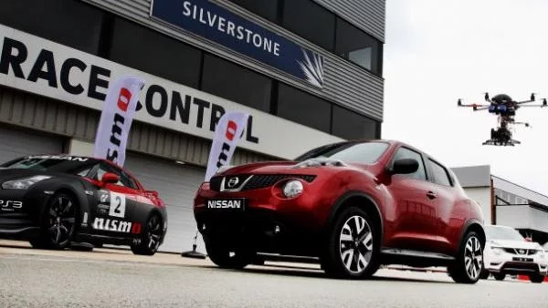 Nissan Juke с хеликоптерна площадка на покрива си