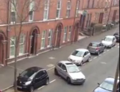 Жена паркира половин час (Видео)
