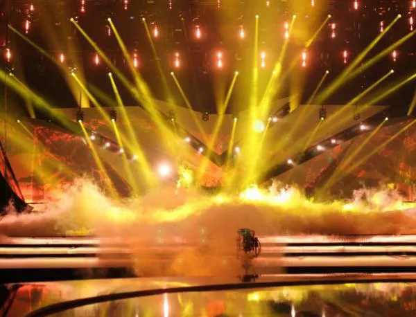 Сцената на Евровизия като сюжет на фантастичен филм