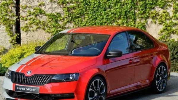 Заплашителна Skoda Rapid във Вьортерзее