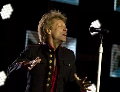 Анди Уилшър снима Bon Jovi