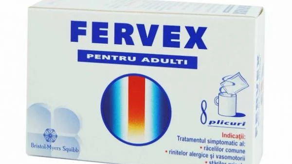 Изтеглят "Фервекс" от пазара в цял свят 