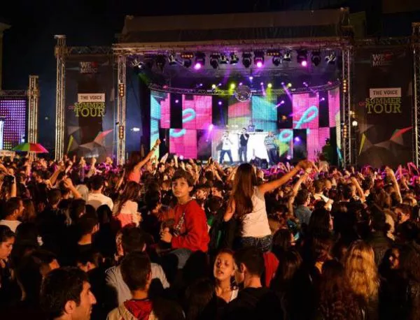 Концертът на The Voice в Пловдив ще е на 1 юли 