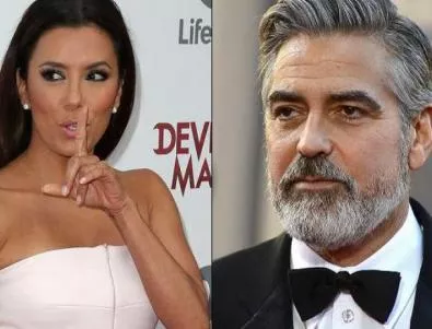 Джордж Клуни бил луд по Ева Лонгория