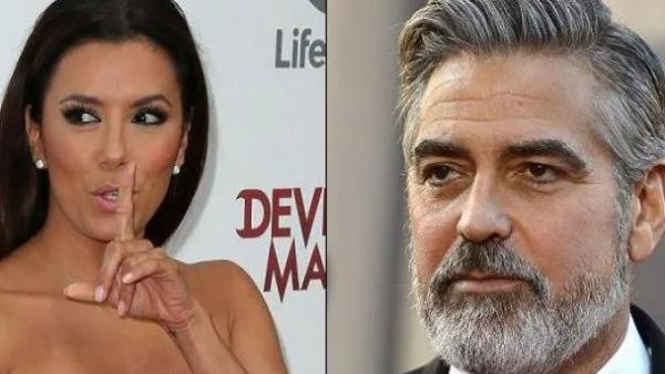 Джордж Клуни бил луд по Ева Лонгория