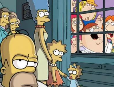 Семейство Симпсън гостува на Family Guy