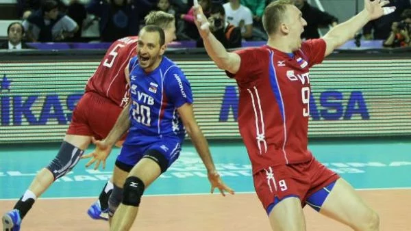 Русия спечели златните медали в Световната лига