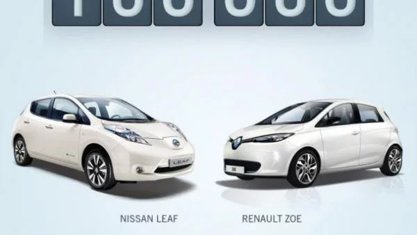 Renault-Nissan продаде своя 100-хиляден електромобил
