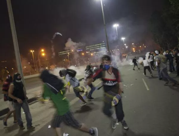 В Бразилия протестите отново се изостриха