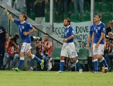 Буфон и Джилардино спечелиха трите точки за Италия