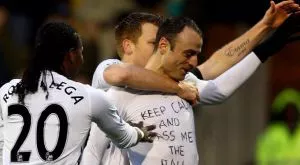 ВИДЕО: Бербатов обича Лондон, обича и да вкарва на Арсенал