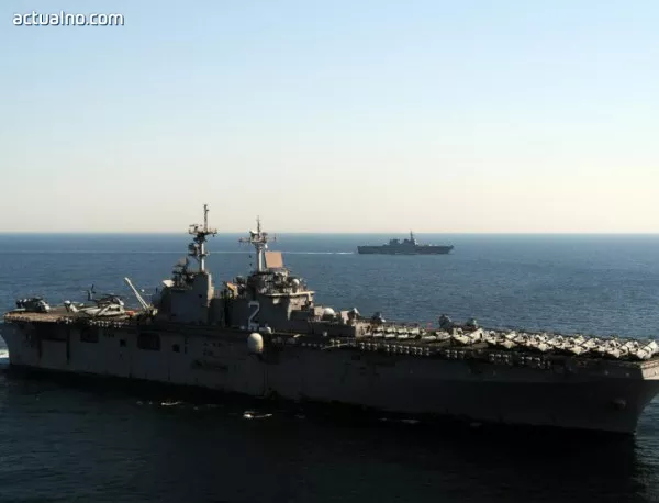 Бойни кораби на САЩ са навлезли в Черно море 