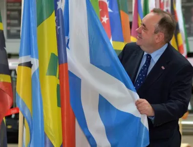 Салмънд: Независима Шотландия ще запази лирата, кралицата и членството в ЕС