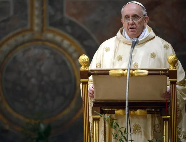 Папата призова за спиране на войните по света