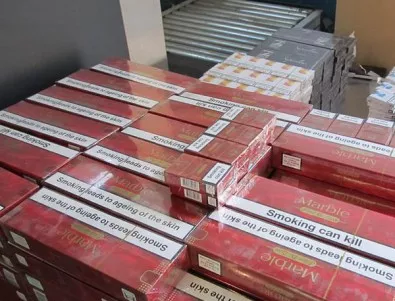 Иззеха 7472 кутии контрабандни цигари в Сливен