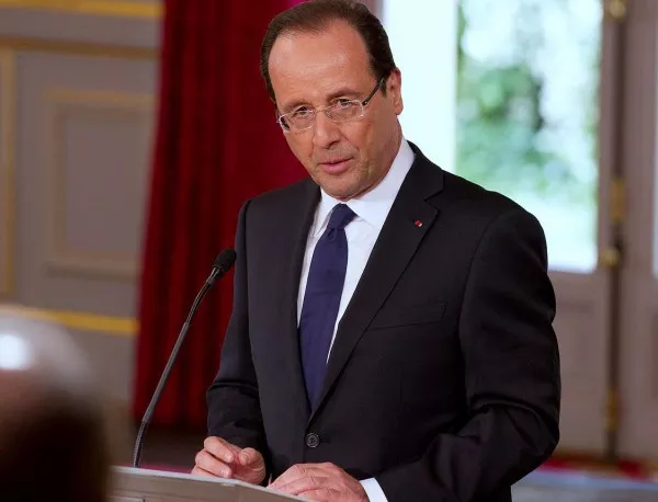 Франсоа Оланд: Асад не може да е партньор в сблъсъка срещу тероризма