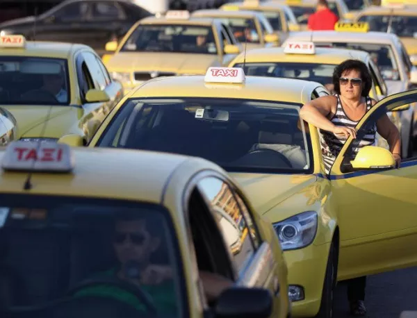 Стачка на таксиметровите шофьори в Гърция