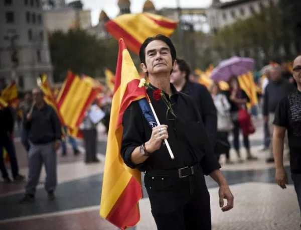 Стотици хиляди поискаха отделяне на Каталуния от Испания