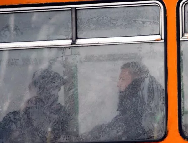 В София катастрофира автобус на градския транспорт