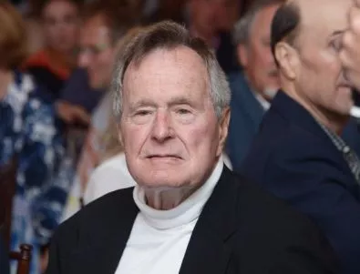 Джордж Буш-старши си счупи вратен прешлен
