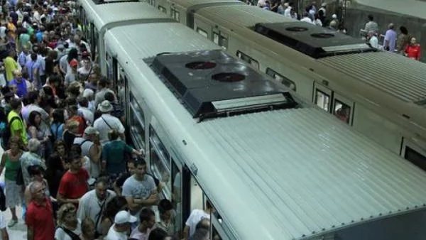 Метрото в София е спряно
