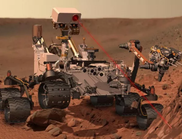 Марсоходът Curiosity отбеляза първата си марсианска година престой