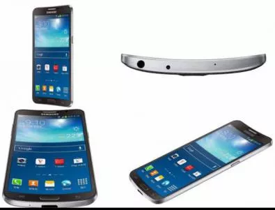 Новаторсто в Samsung - смартфон с извит дисплей