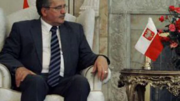 Президентът на Полша не изключва продажбата на оръжие на Украйна