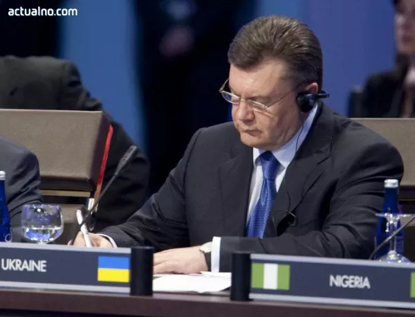 Янукович потвърди намеренията на Украйна за асоцииране с ЕС