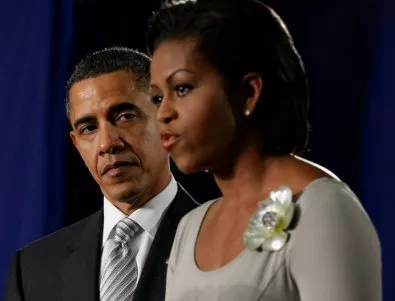 Семейство Обама посрещнаха маскирани деца в Белия дом (ВИДЕО)