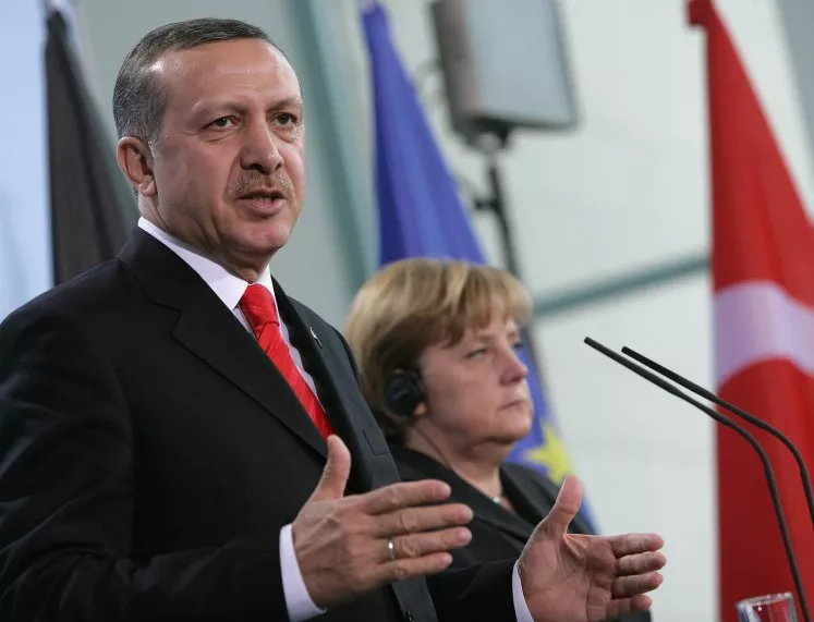 Ердоган и Меркел са се фокусирали в разговорите си върху Сирия и Ирак