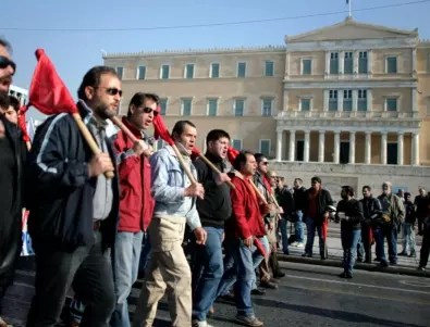 Стачки и шествия по случай Деня на труда в Гърция