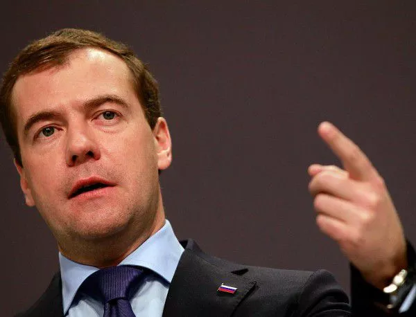 Медведев посочи България като отрицателен пример