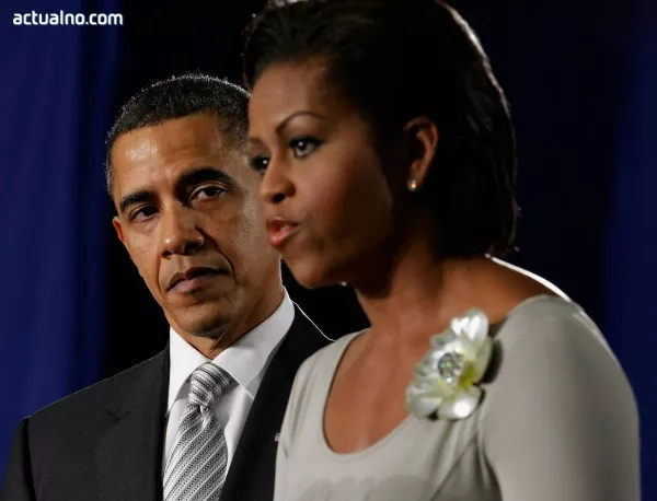 Развод заплашва семейство Обама, твърди американска медия