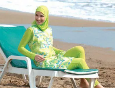 В Кан бяха глобени жени с буркини на плажа