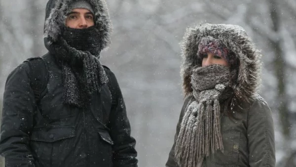 Жълт код за ниски температури за цялата за 1 март