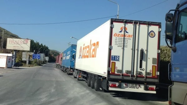 Отново напрежение сред превозвачите на българо-турската граница