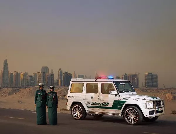 Дубайската полиция се сдоби с Mercedes G-Class със 700 к.с.
