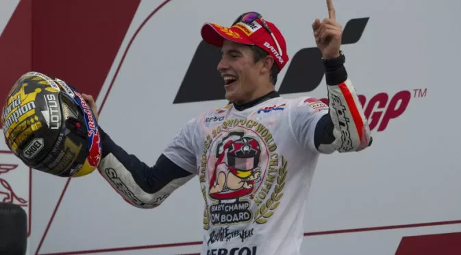 Марк Маркес е новият шампион в MotoGp