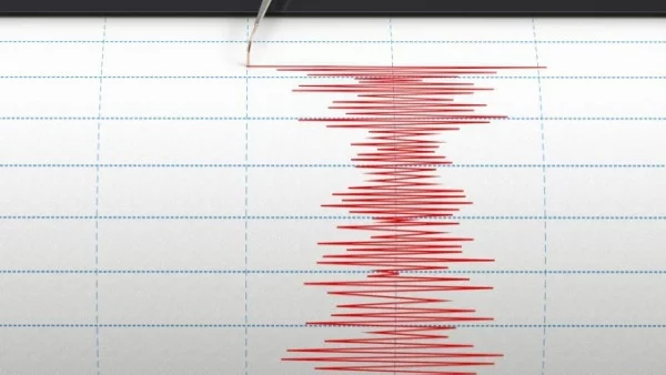 Земетресение е регистрирано до Скопие