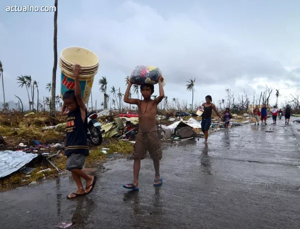 Над 1800 са жертвите на тайфуна "Хаян"