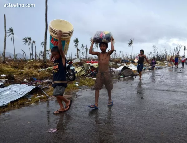 2357 души са станали жертва на мощния тайфун във Филипините