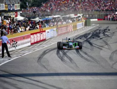 Първият шампионски болид на Шумахер отива на търг