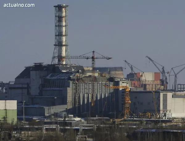 Саркофагът над Чернобил може да е готов след една година
