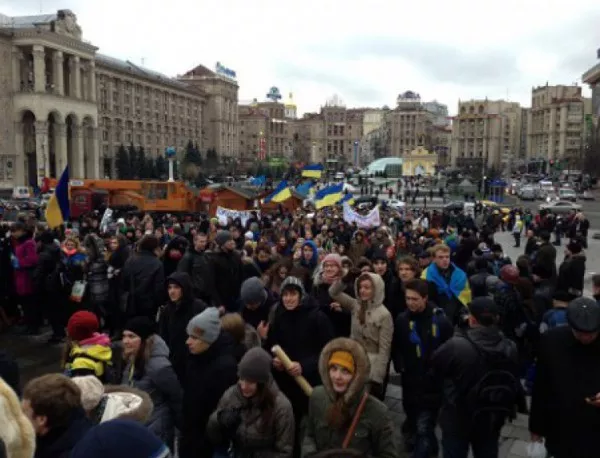 Съдът в Киев забрани демонстрациите в центъра на столицата